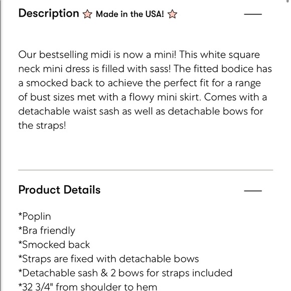 Show Me Your Mumu - Claire White Mini Poplin Dress - perfect for a bride to be!! - Picture 3 of 5